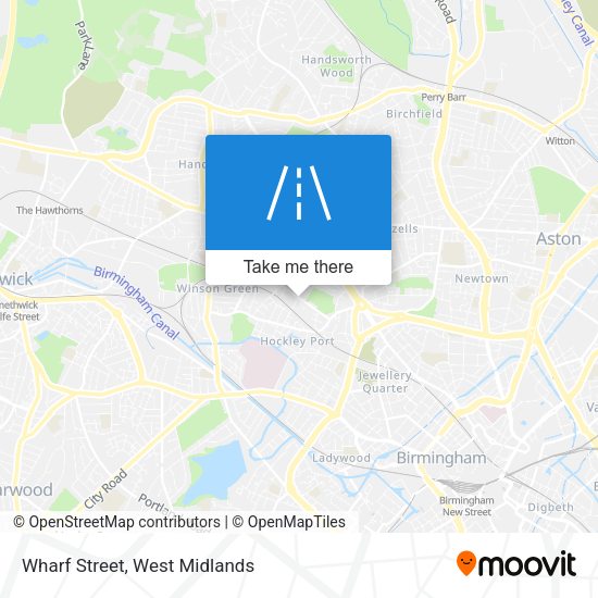 Wharf Street map