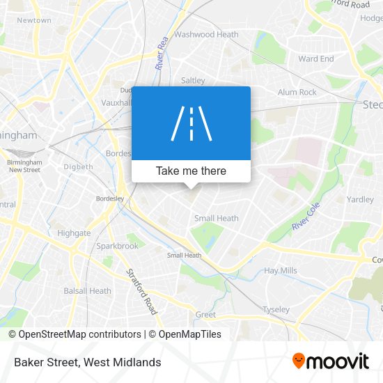 Baker Street map