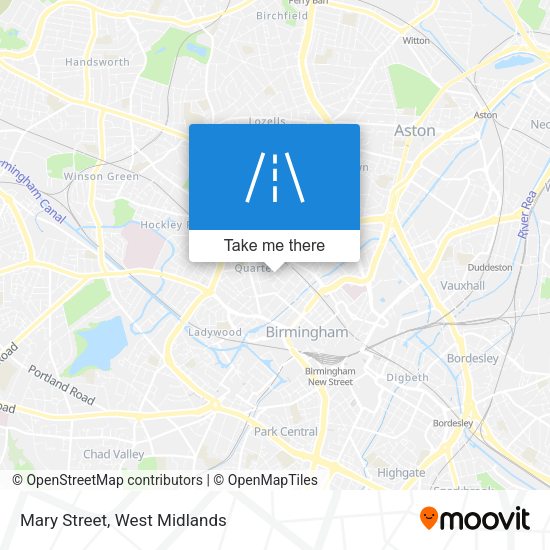 Mary Street map