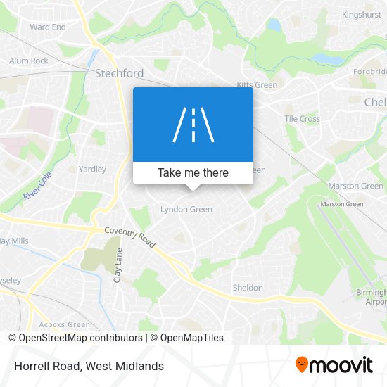 Horrell Road map
