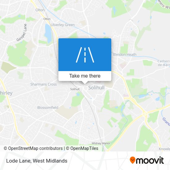 Lode Lane map