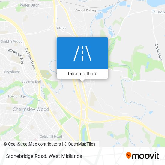 Stonebridge Road map