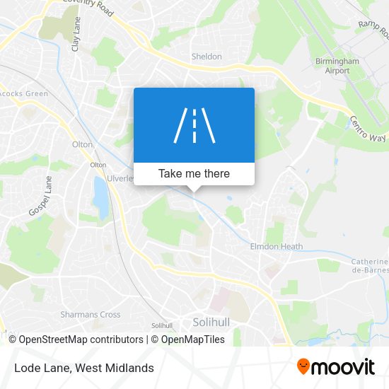Lode Lane map