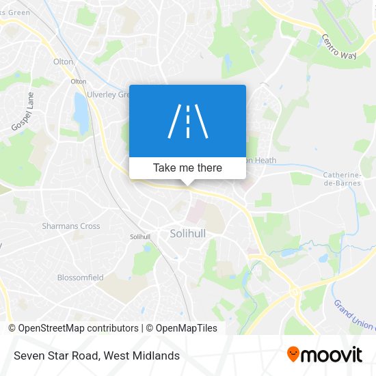 Seven Star Road map