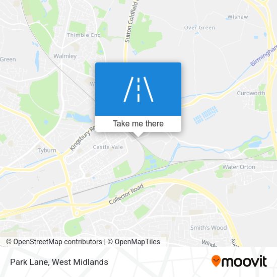 Park Lane map