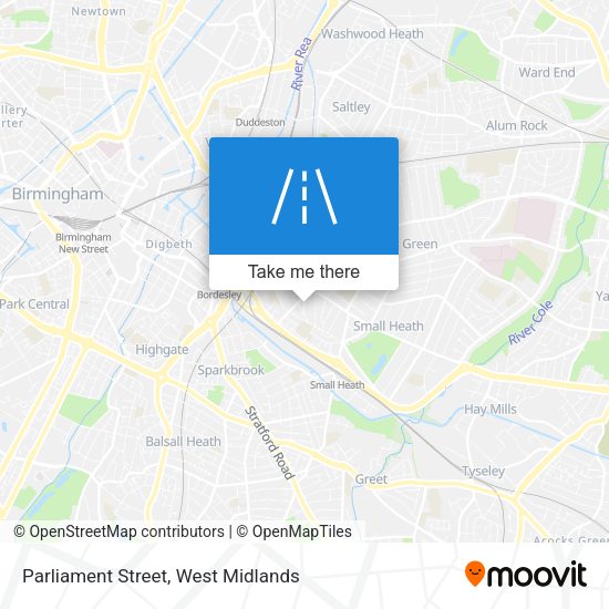 Parliament Street map