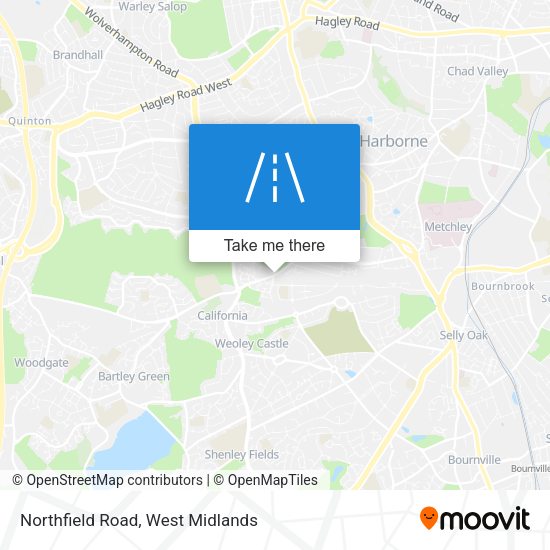 Northfield Road map