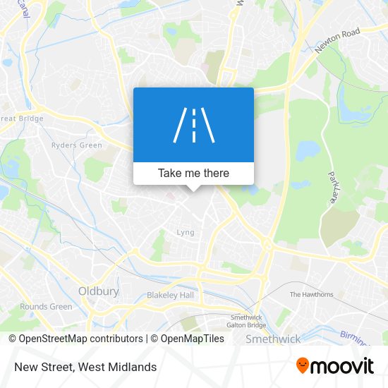 New Street map
