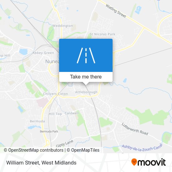 William Street map