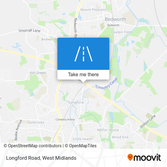 Longford Road map