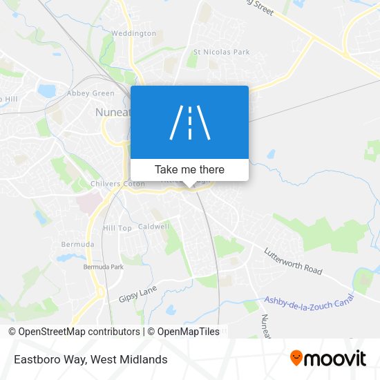 Eastboro Way map
