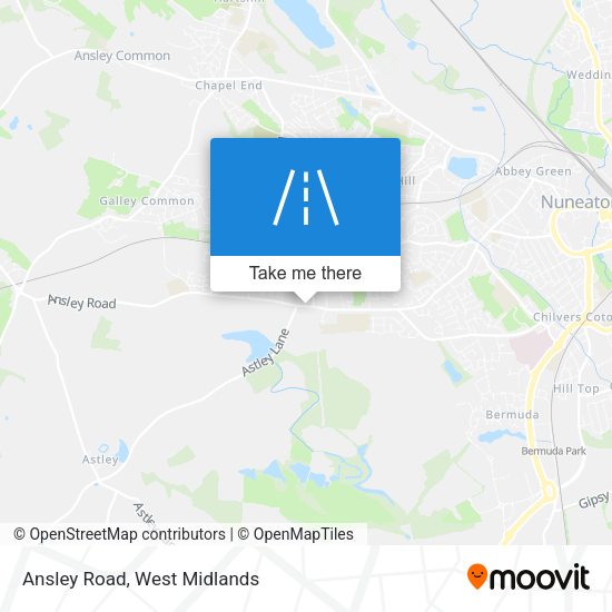 Ansley Road map