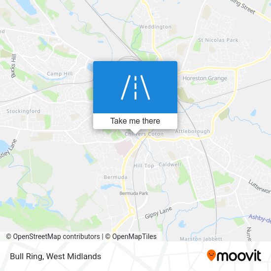 Bull Ring map