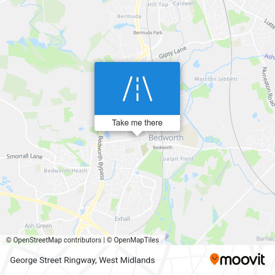 George Street Ringway map