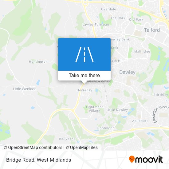 Bridge Road map