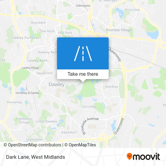Dark Lane map