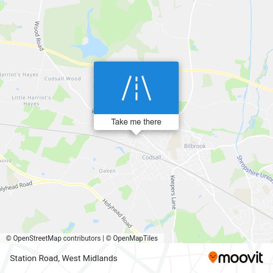 Station Road map