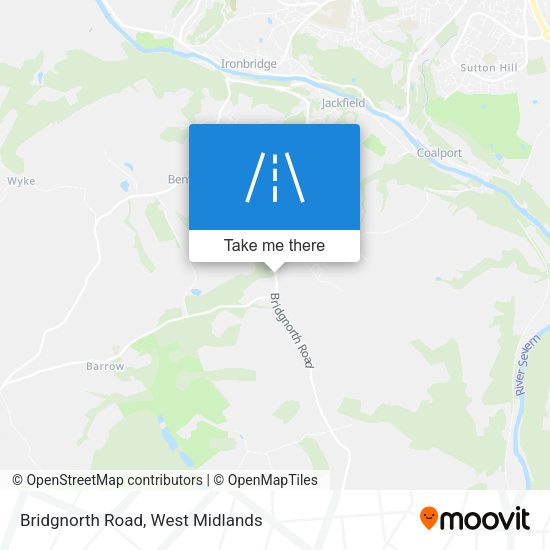Bridgnorth Road map