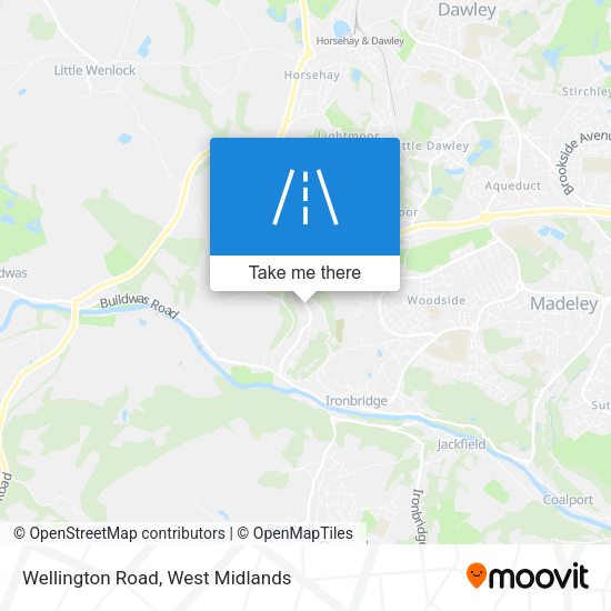 Wellington Road map