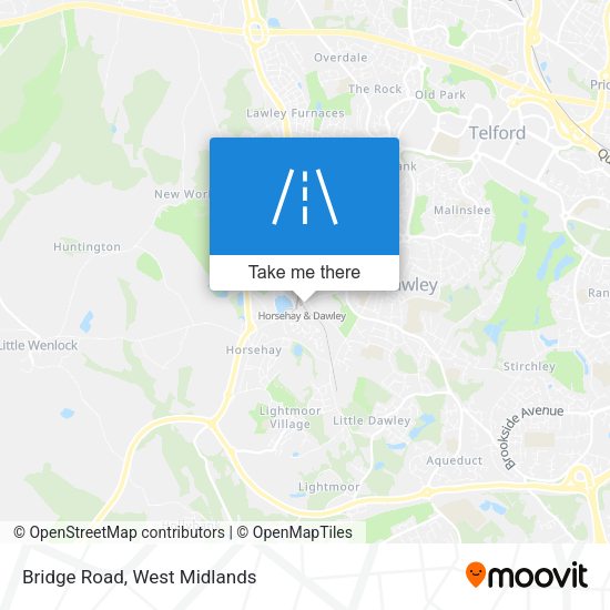 Bridge Road map