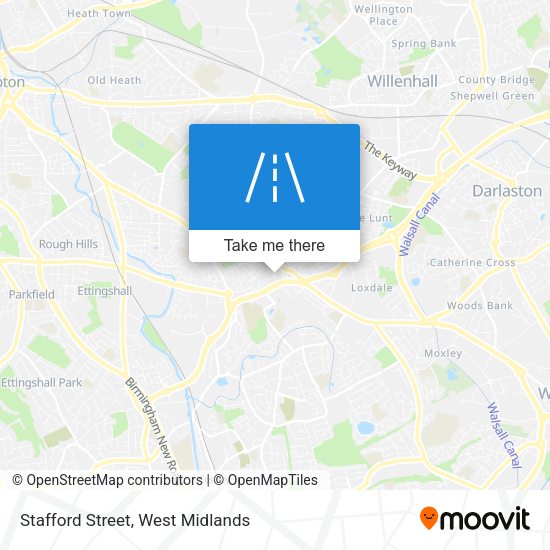 Stafford Street map