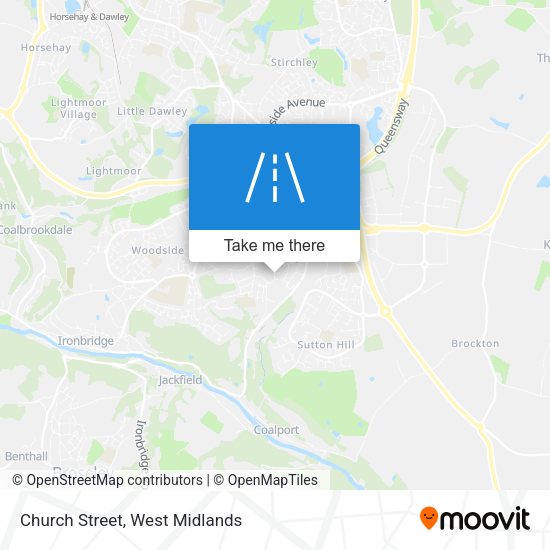 Church Street map