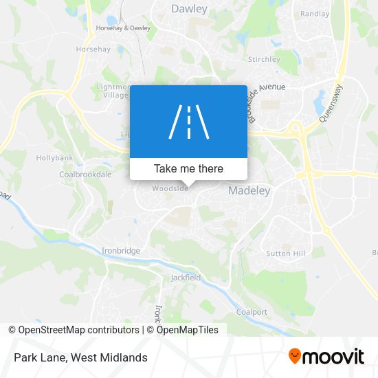 Park Lane map