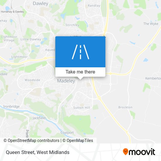 Queen Street map