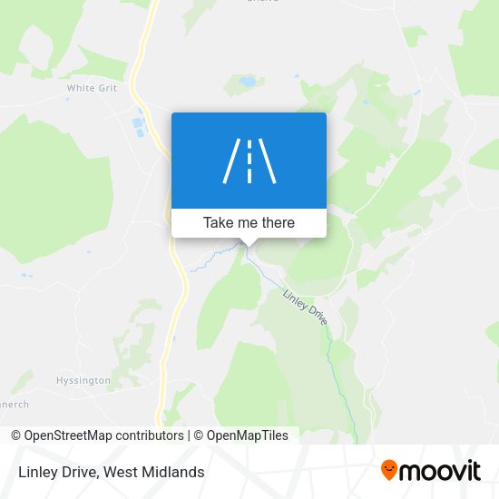 Linley Drive map