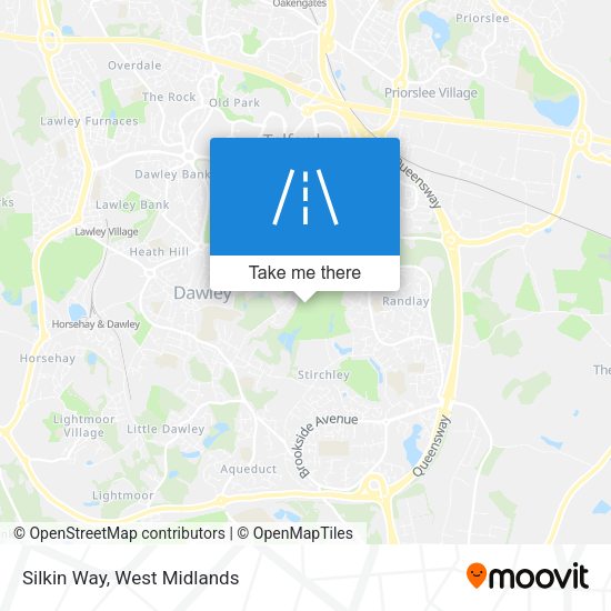 Silkin Way map