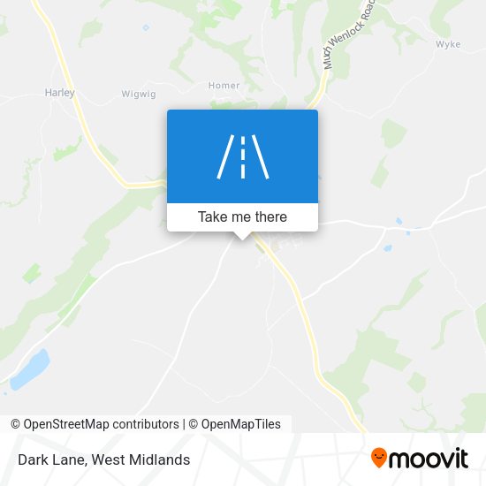 Dark Lane map