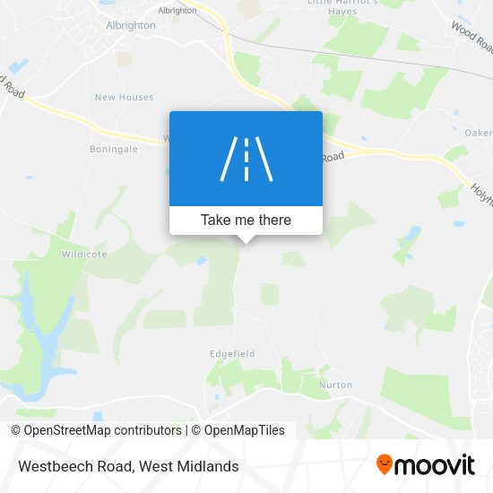Westbeech Road map