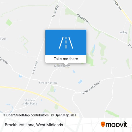 Brockhurst Lane map