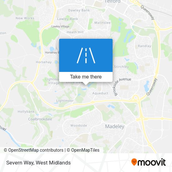 Severn Way map