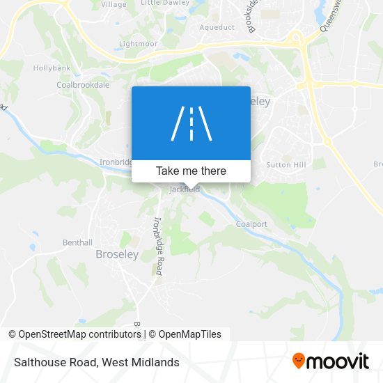 Salthouse Road map