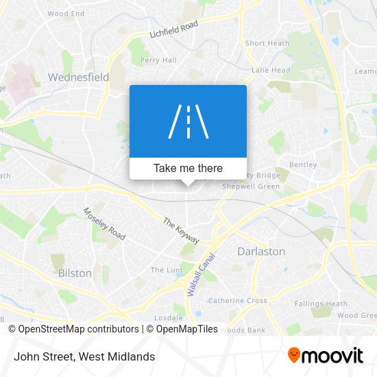 John Street map