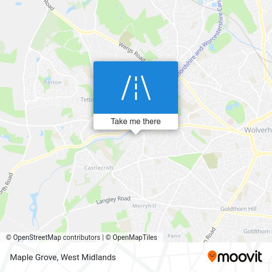 Maple Grove map