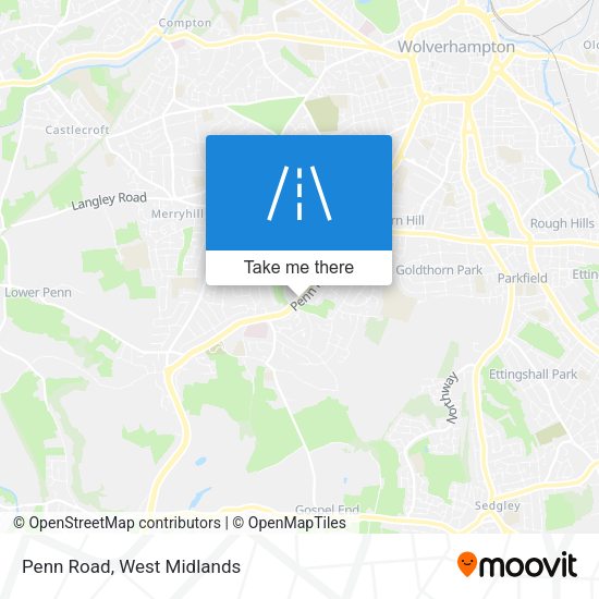 Penn Road map