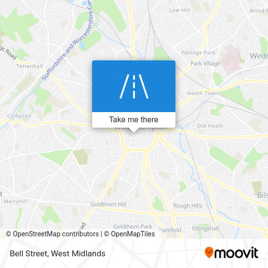 Bell Street map