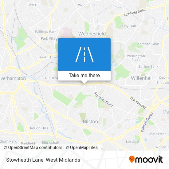 Stowheath Lane map