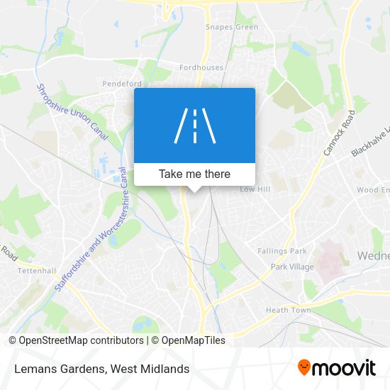 Lemans Gardens map
