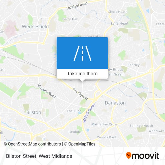 Bilston Street map