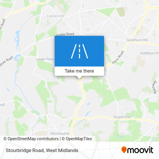 Stourbridge Road map