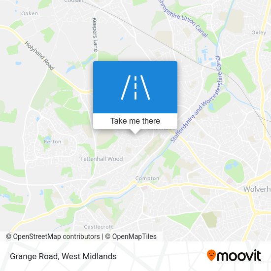 Grange Road map