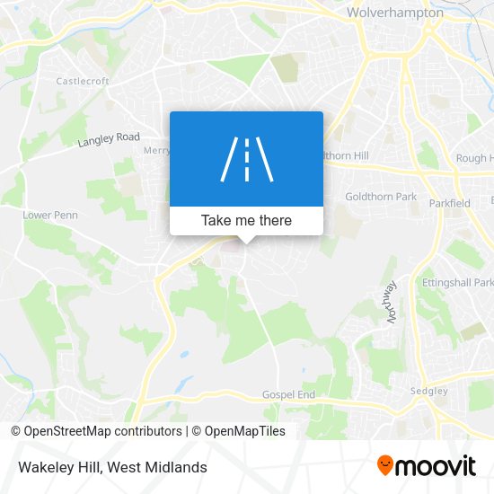 Wakeley Hill map