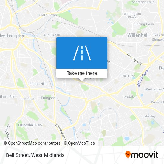 Bell Street map