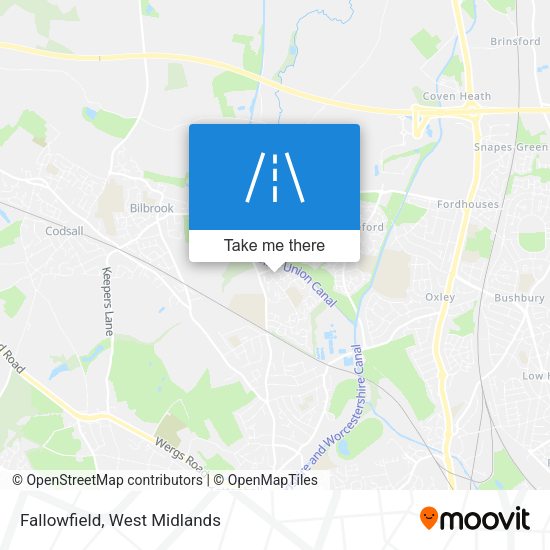 Fallowfield map