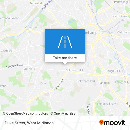 Duke Street map