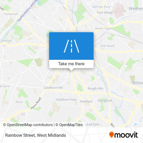 Rainbow Street map