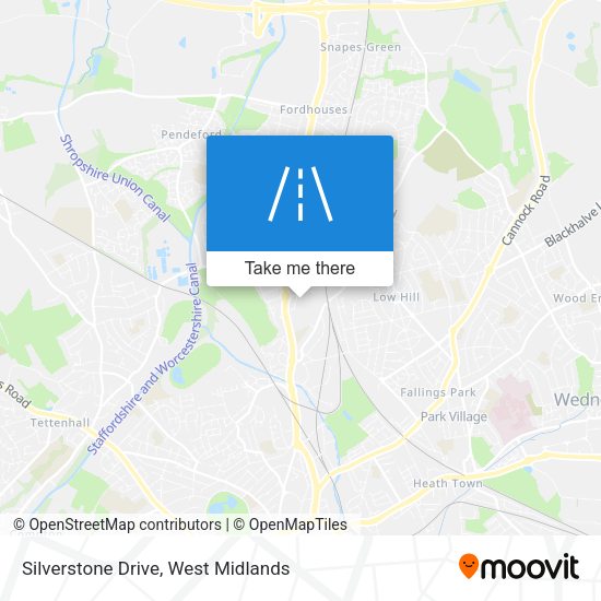Silverstone Drive map